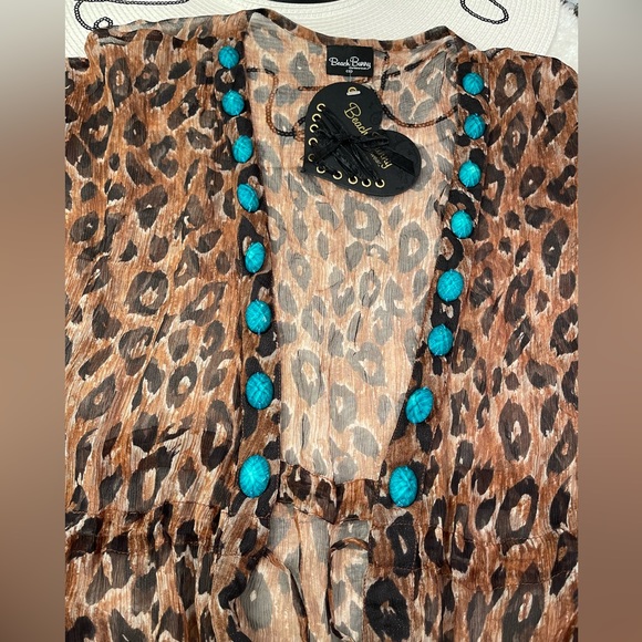 NWT beach bunny bikini coverup size S or M - Picture 6 of 13